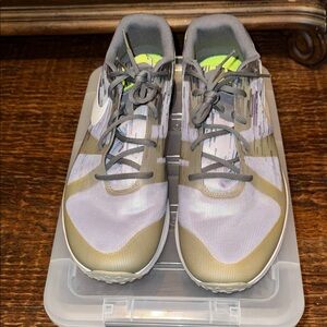 Nike Zoom Speed Trainer Gray and Olive Athletic Shoes
